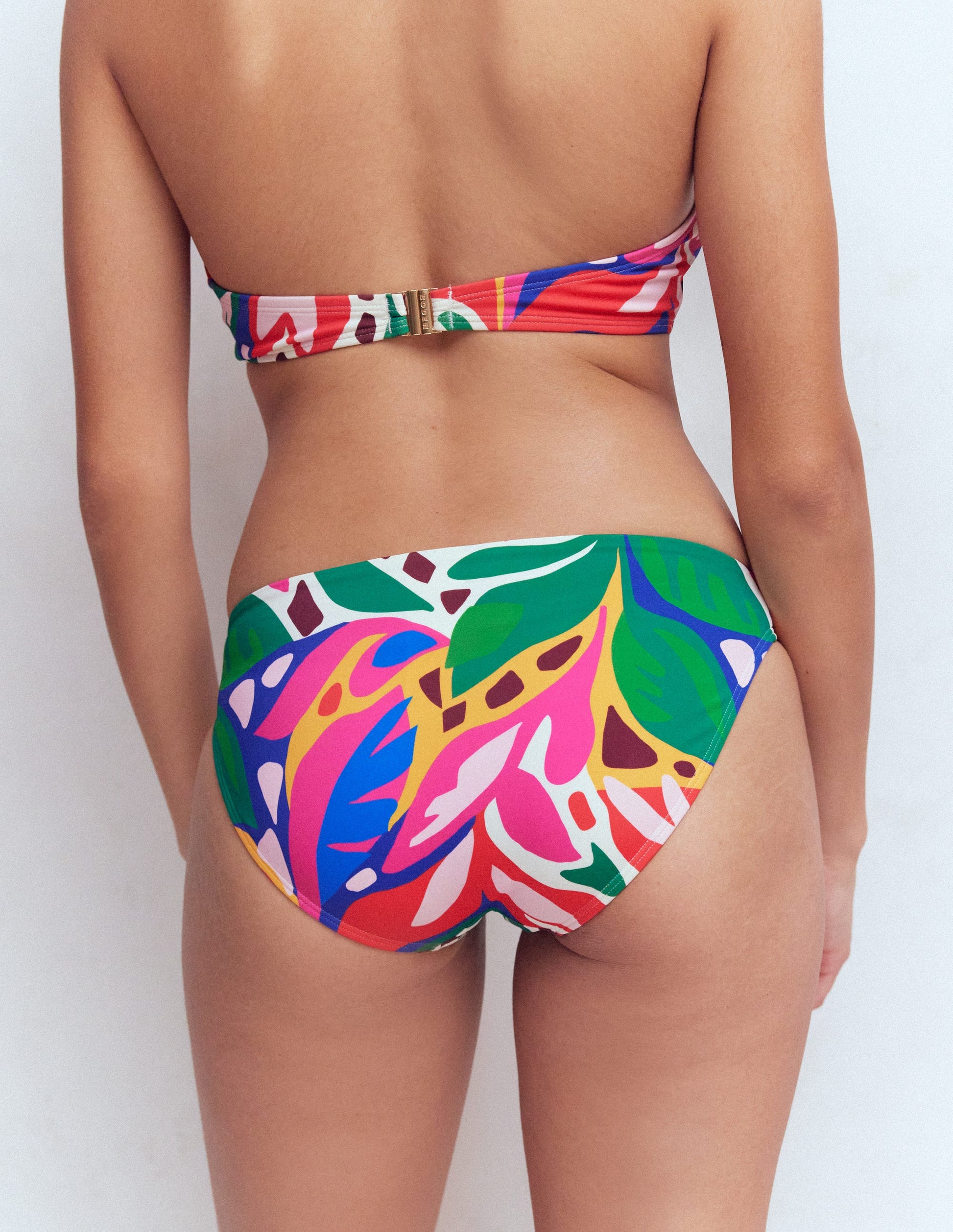 Classic Bikini Bottoms-Multi, Leafy Cascade-7