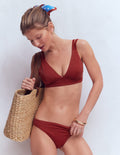 Classic Bikini Bottoms-Paprika