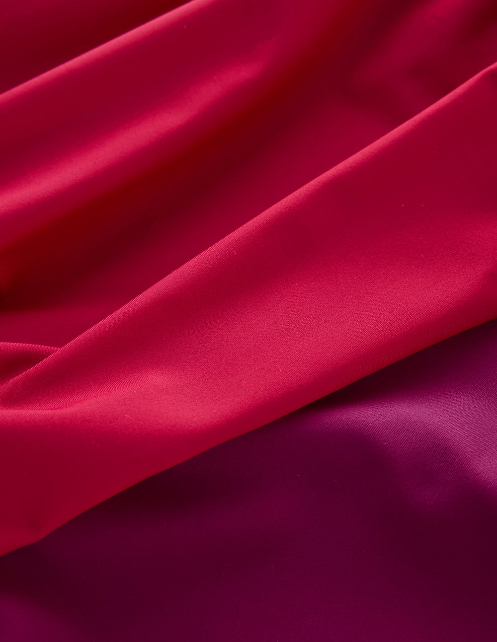 Mykonos Deep V Swimsuit-Red, Colour Block - Image 8