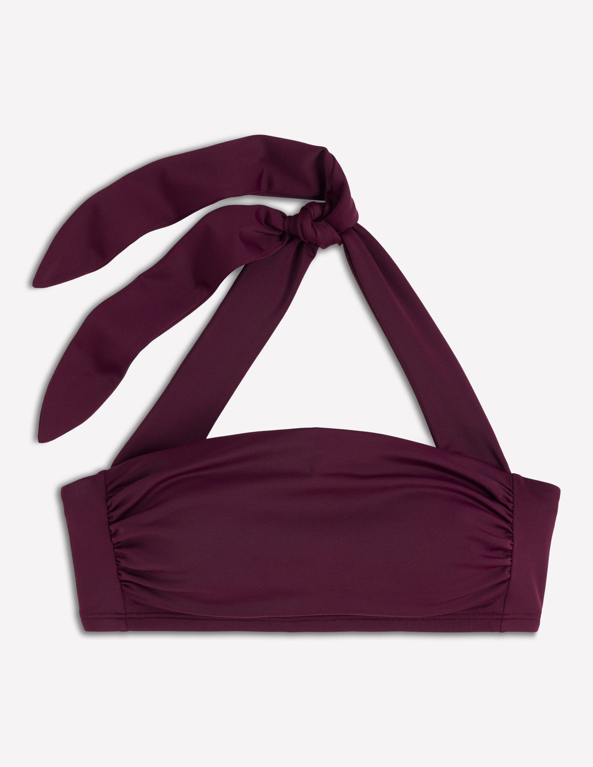 Kythira Ruched Bikini Top-Chocberry - Image 7