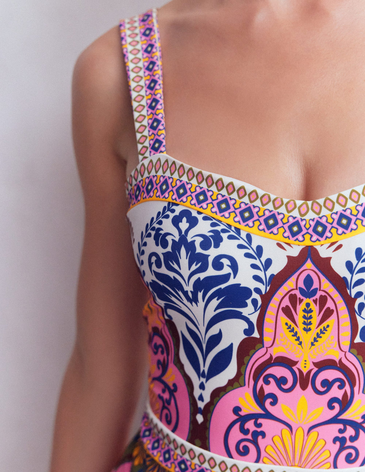 Clean Sweetheart Swimsuit-Multi, Ornamental Garden - Image 2
