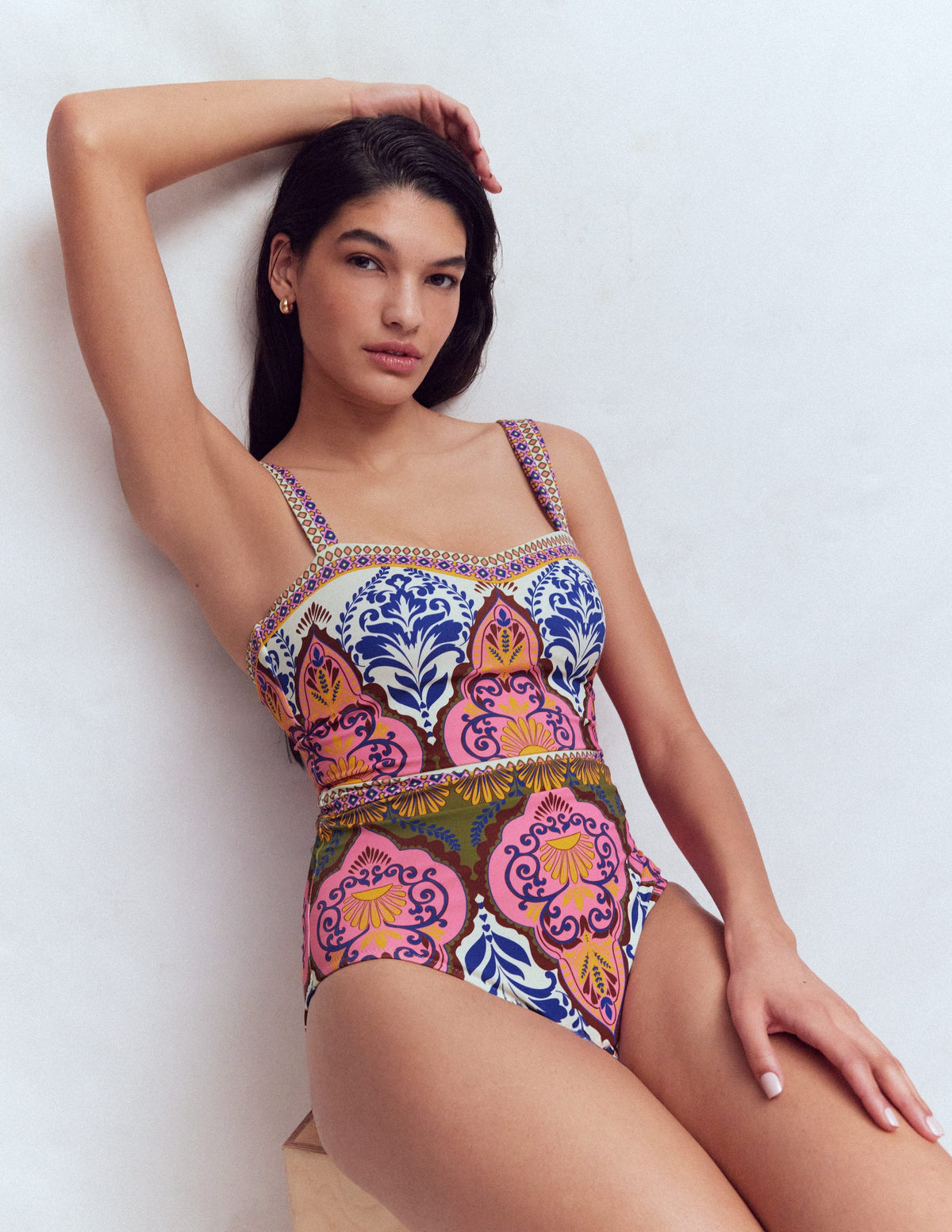 Clean Sweetheart Swimsuit-Multi, Ornamental Garden - Image 6
