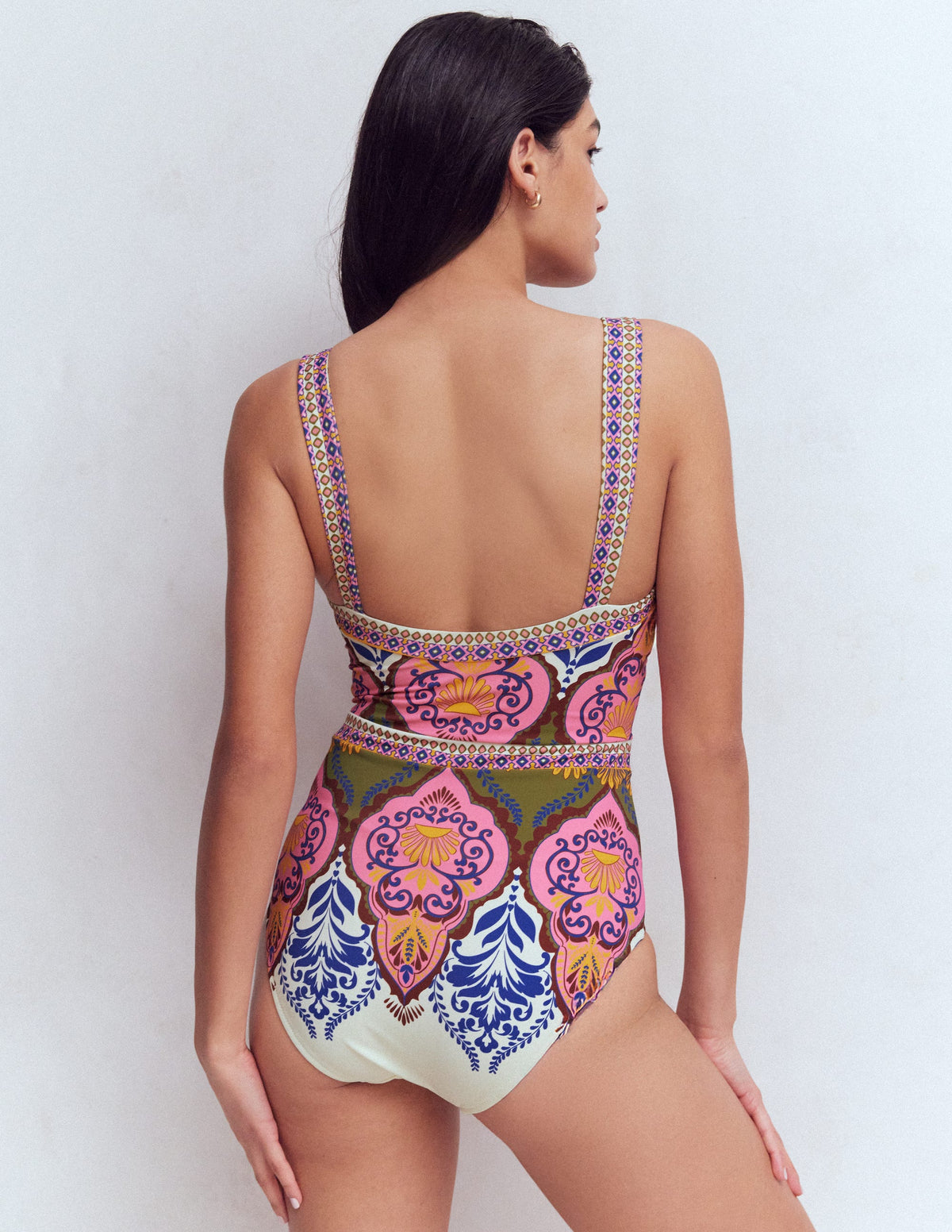 Clean Sweetheart Swimsuit-Multi, Ornamental Garden - Image 8