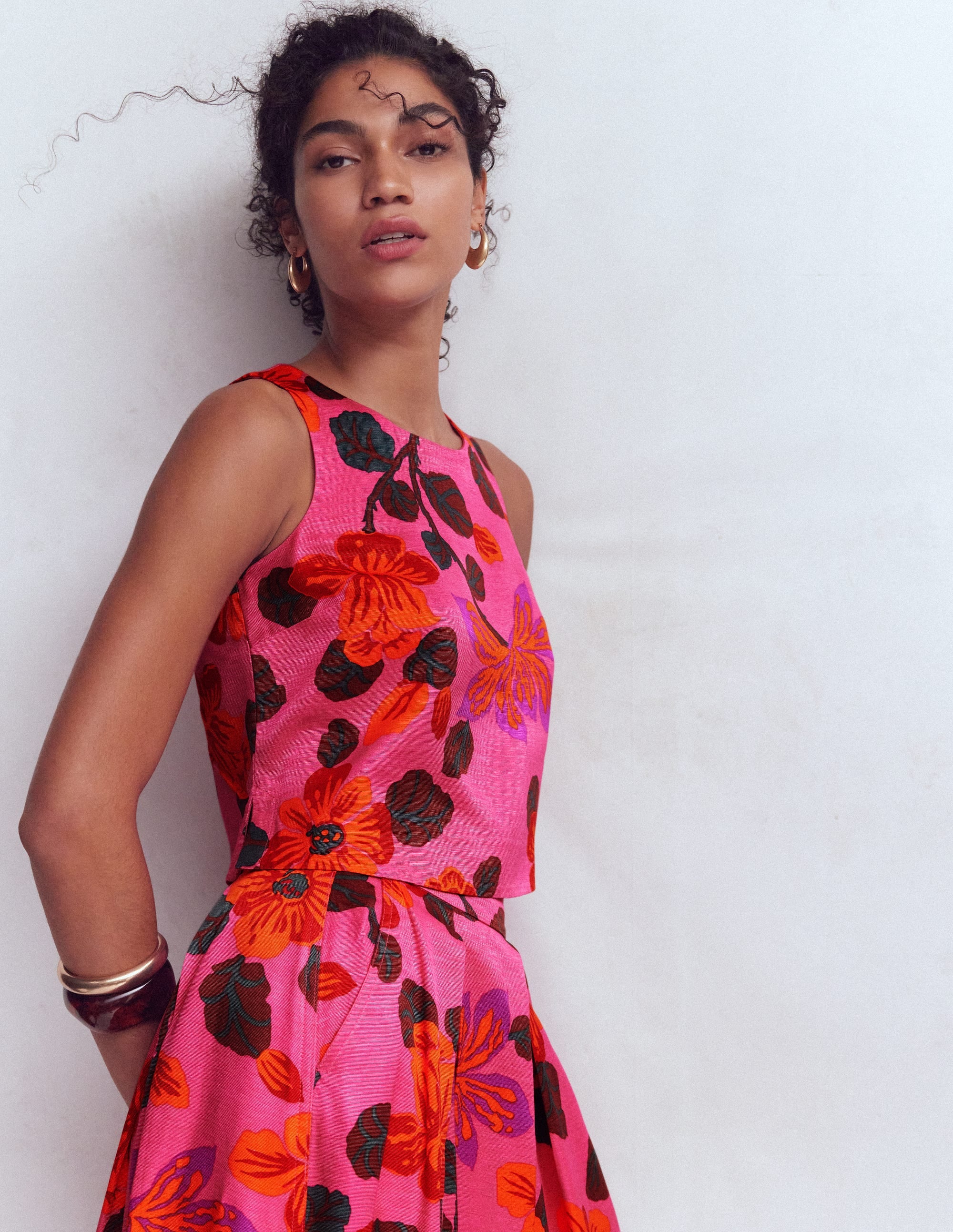 Occasion Shell Top-Multi, Elaborate Blossom - Image 5