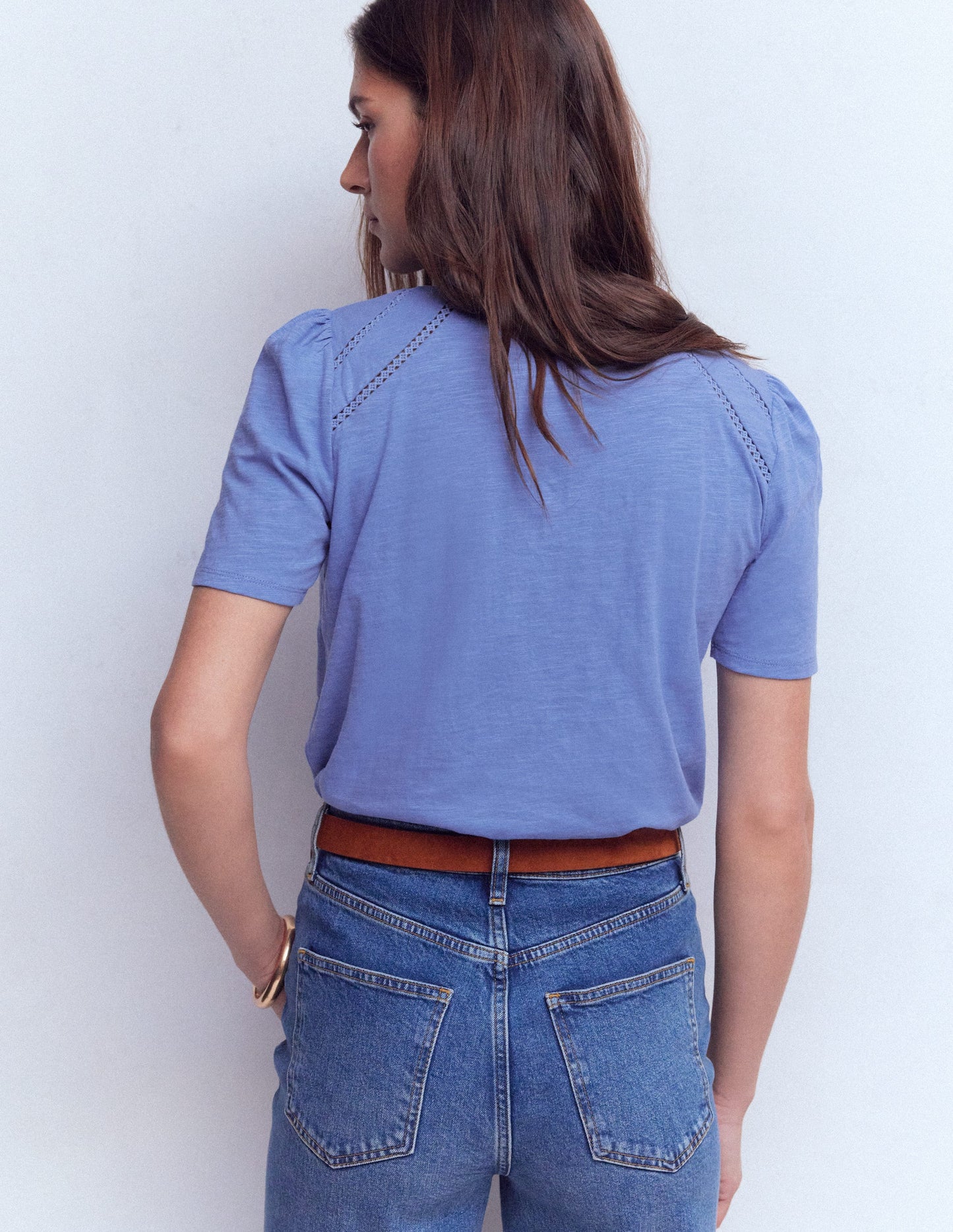 Bea Short Sleeve Shirt-Ebb and Flow