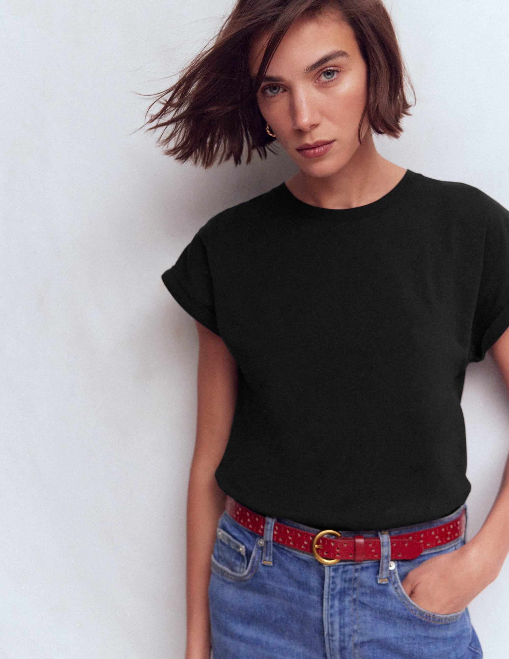 Turn Back T-shirt-Black - Image 4