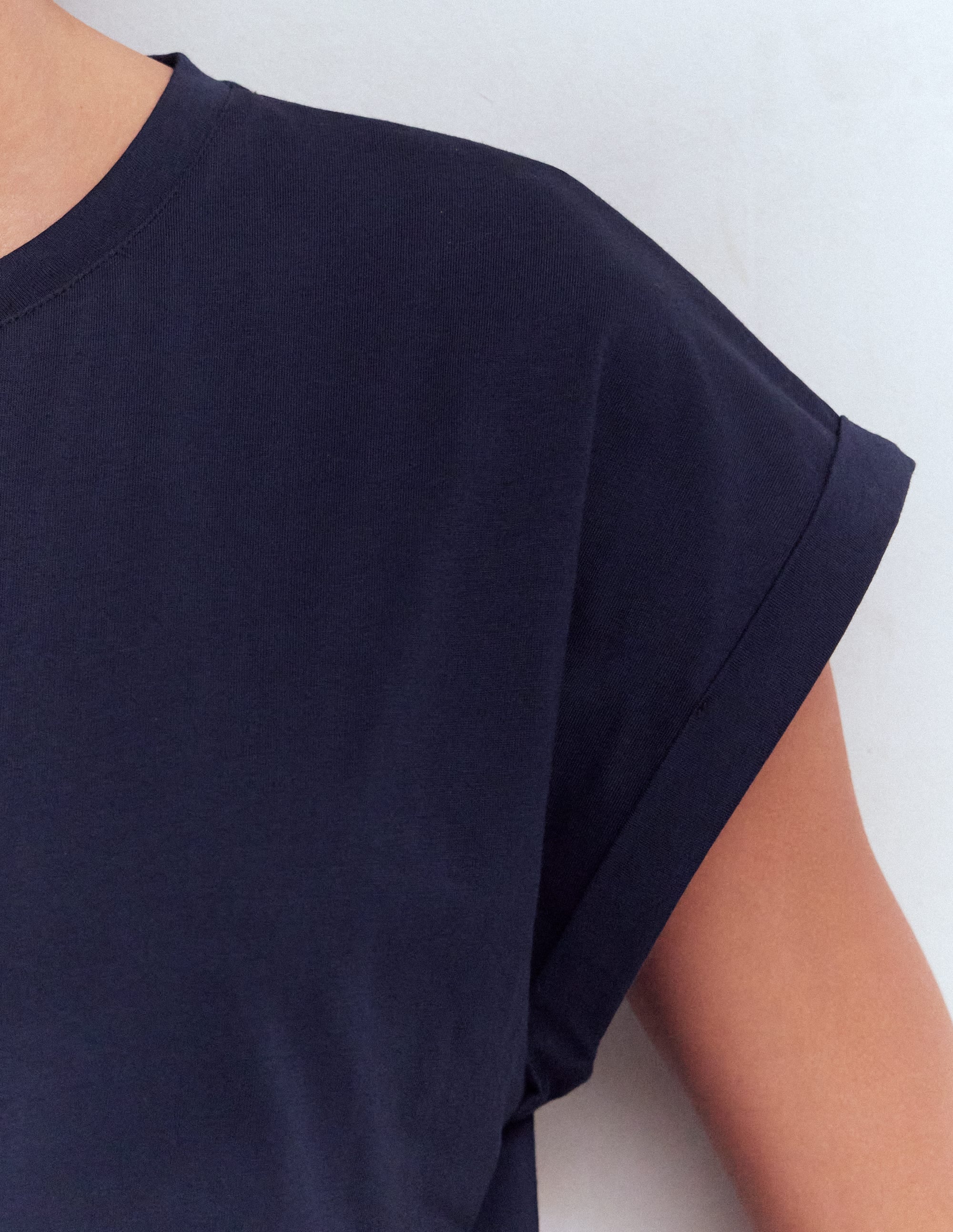 Turn Back T-shirt-Navy - Image 2