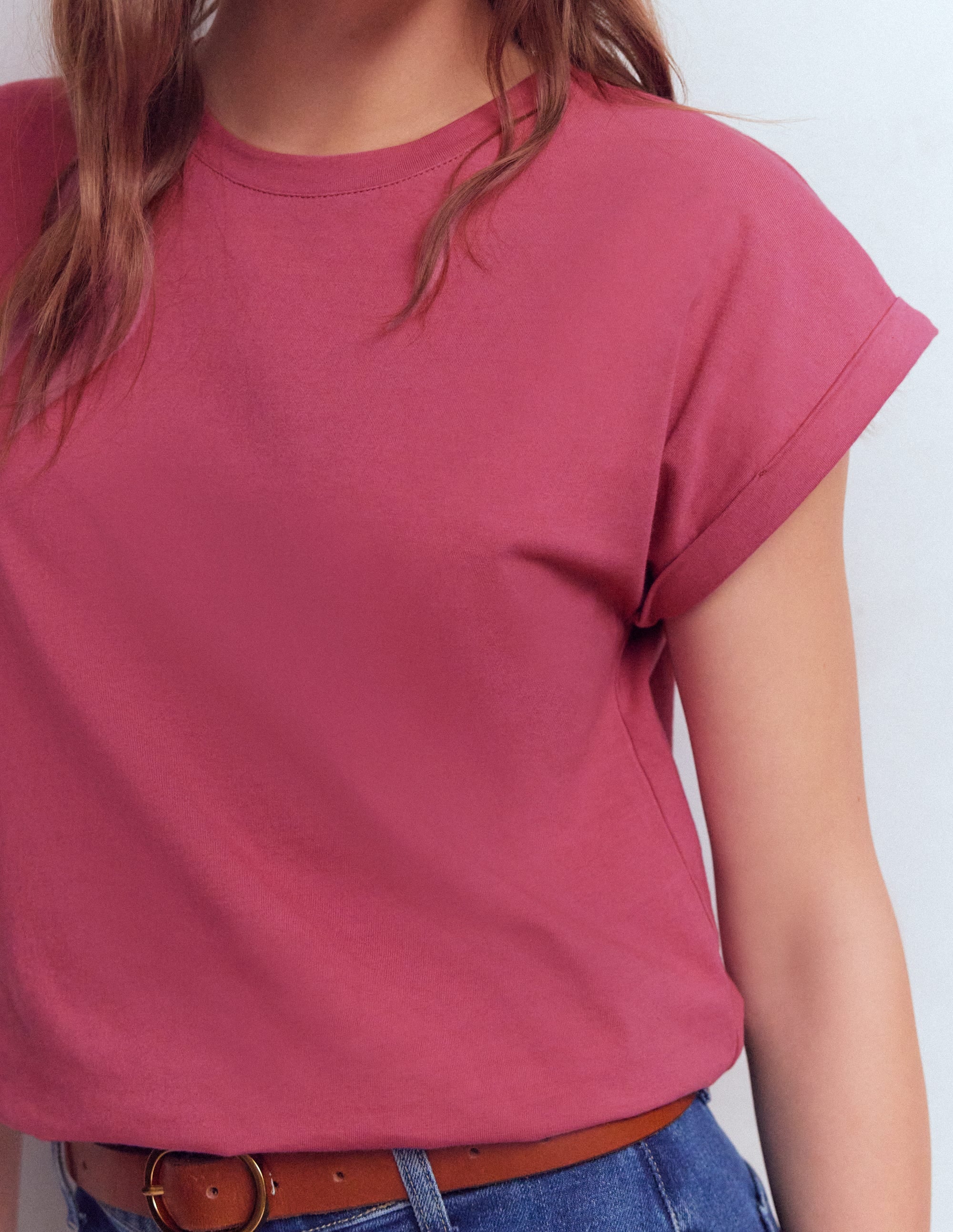 Turn Back T-shirt-Pink Blush - Image 2