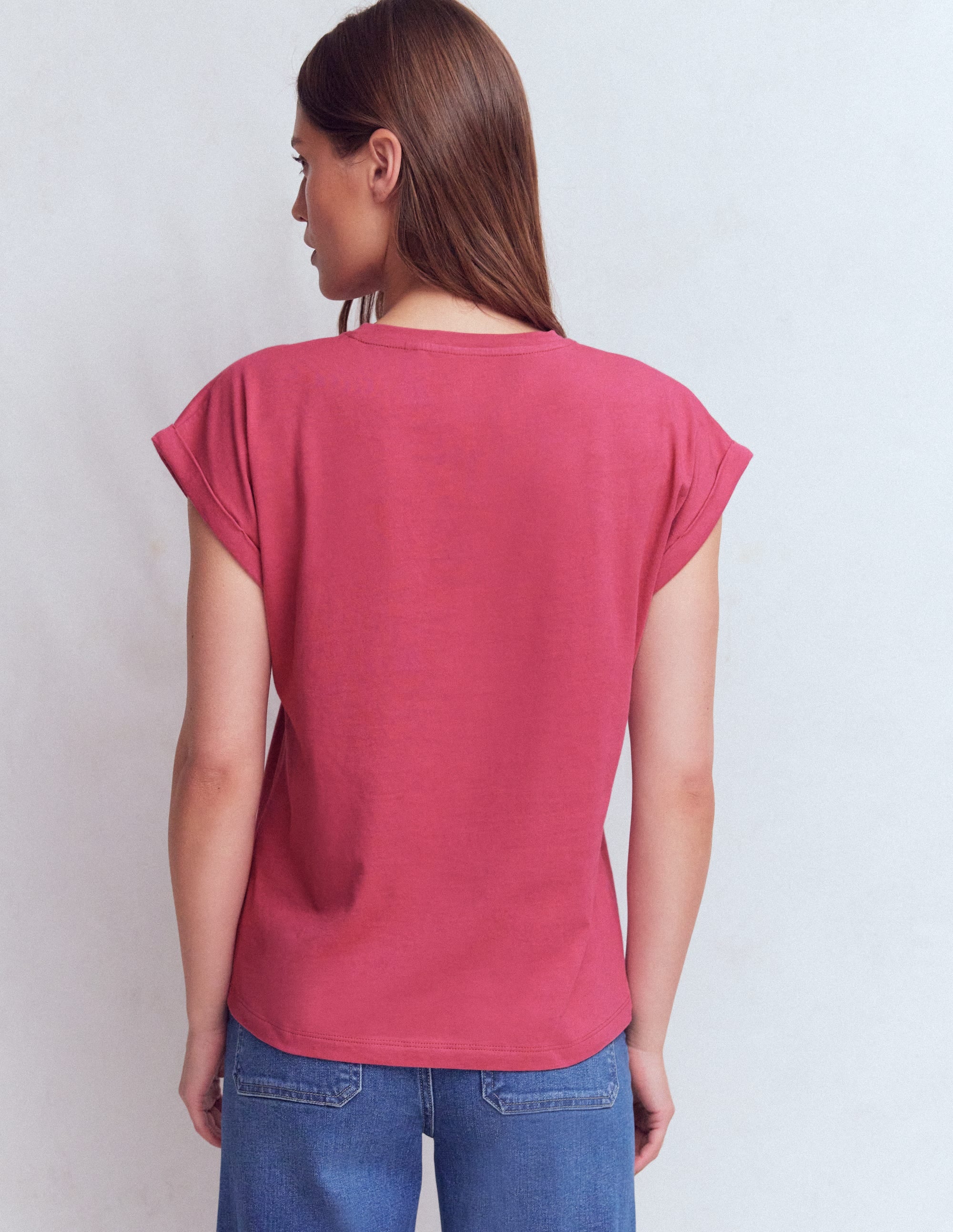 Turn Back T-shirt-Pink Blush - Image 3