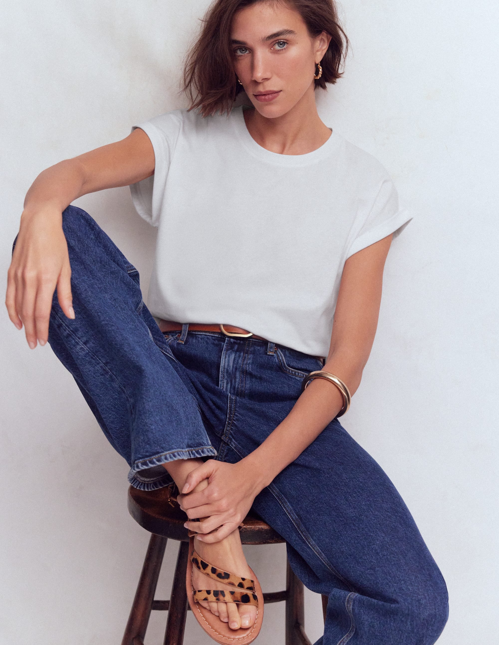 Turn Back T-shirt-White - Image 1