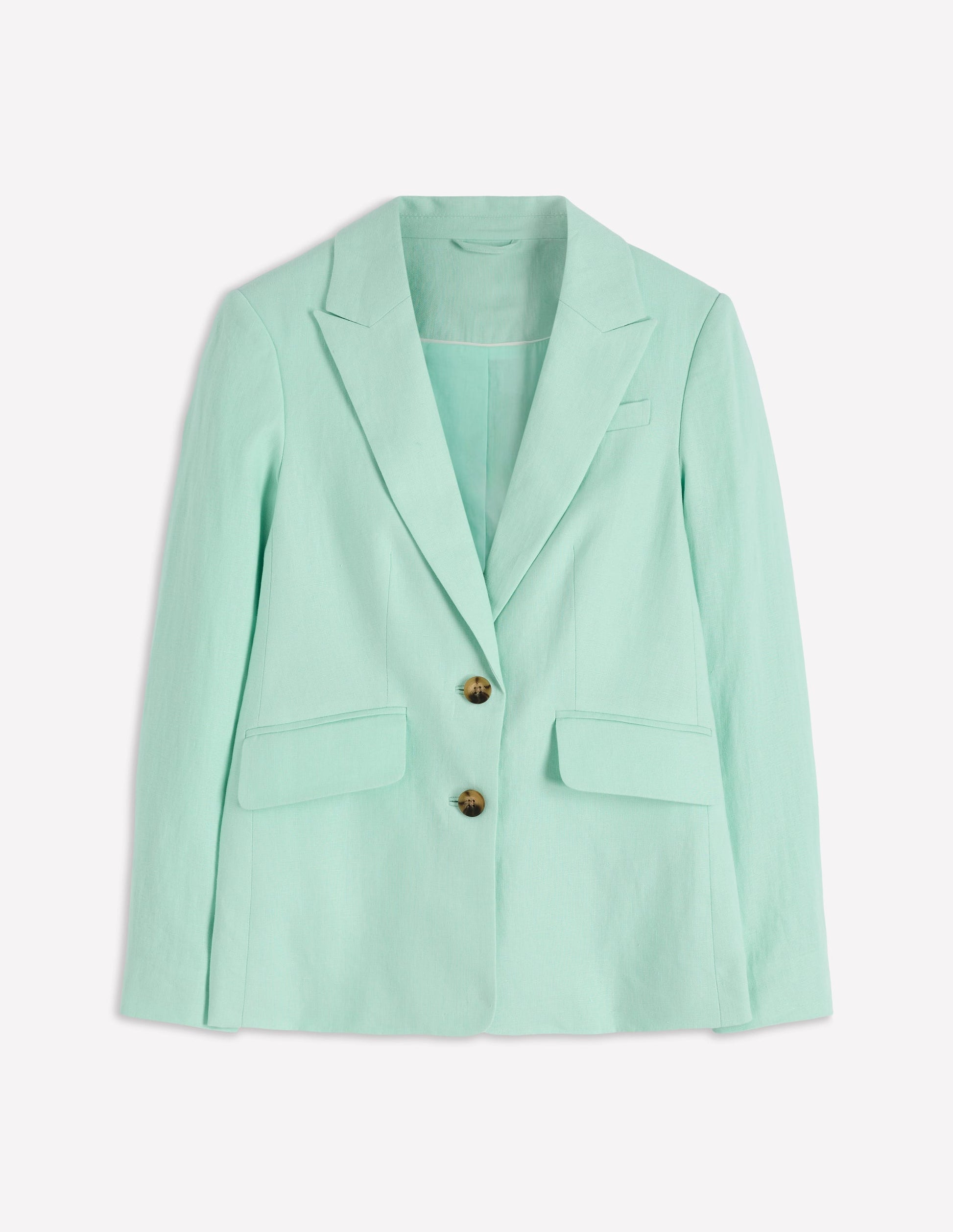 Stamford Linen Blazer-Spearmint-7