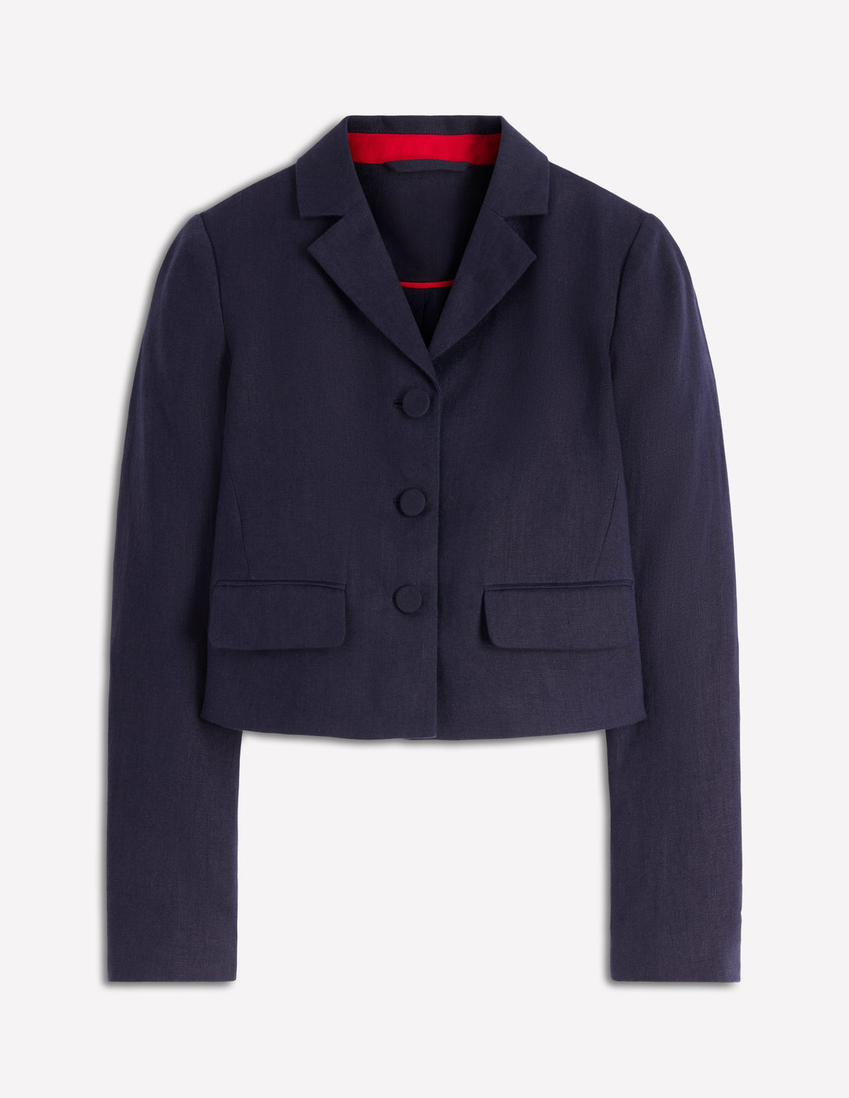 Dartmouth Linen Blazer-Navy - Image 6