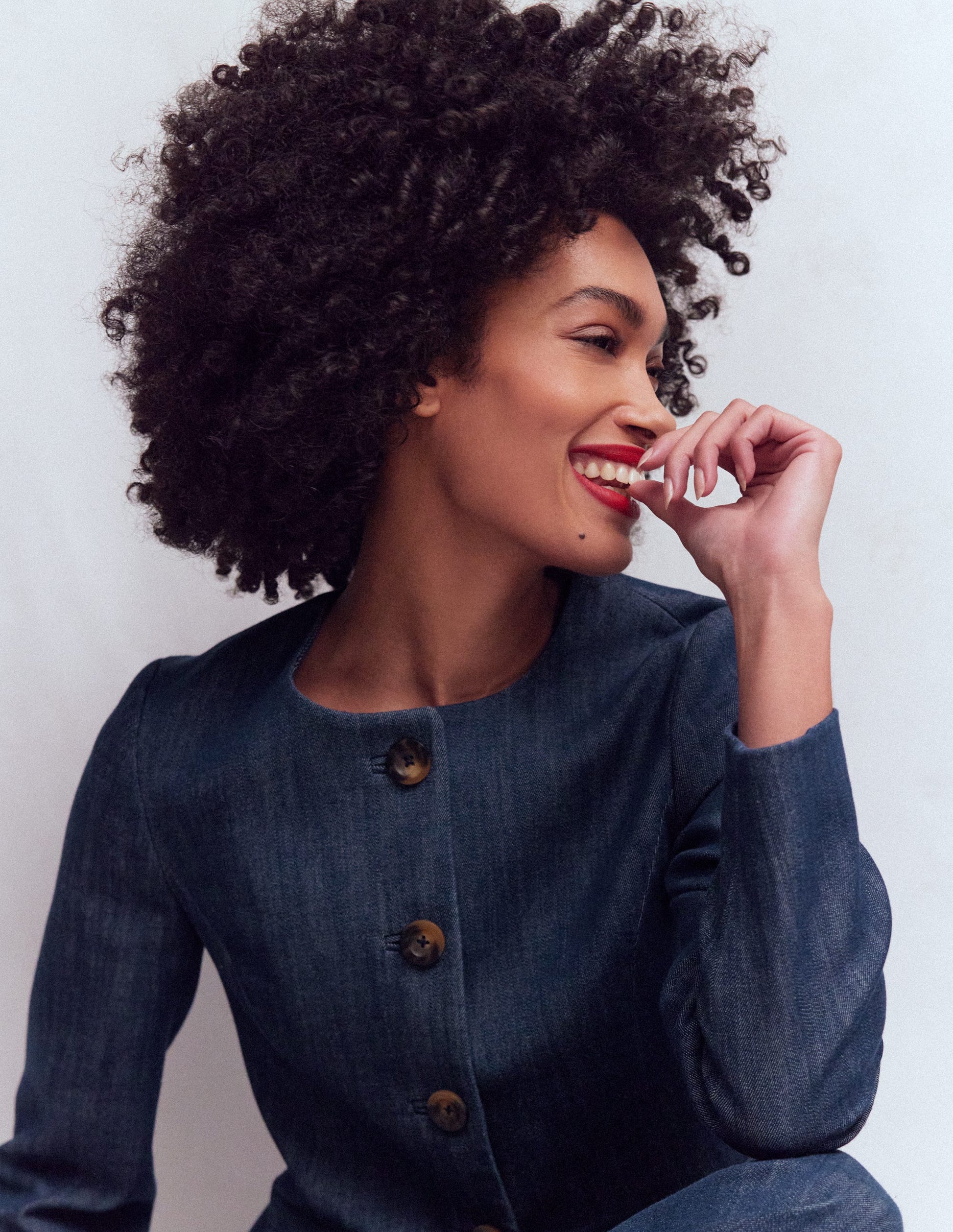 Hampstead Cotton Twill Blazer-Navy-5