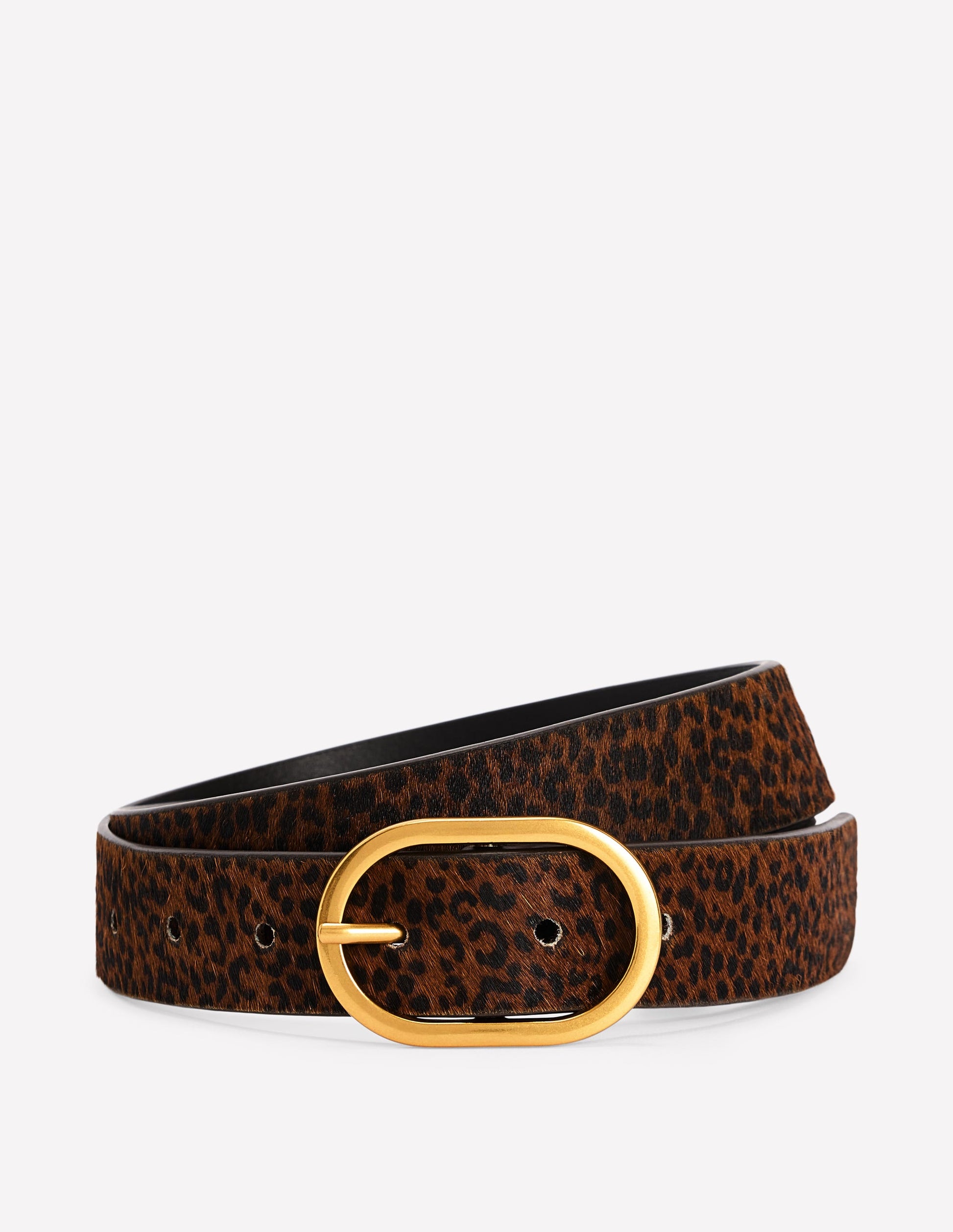 Classic Leather Belt-Mini Leopard-1