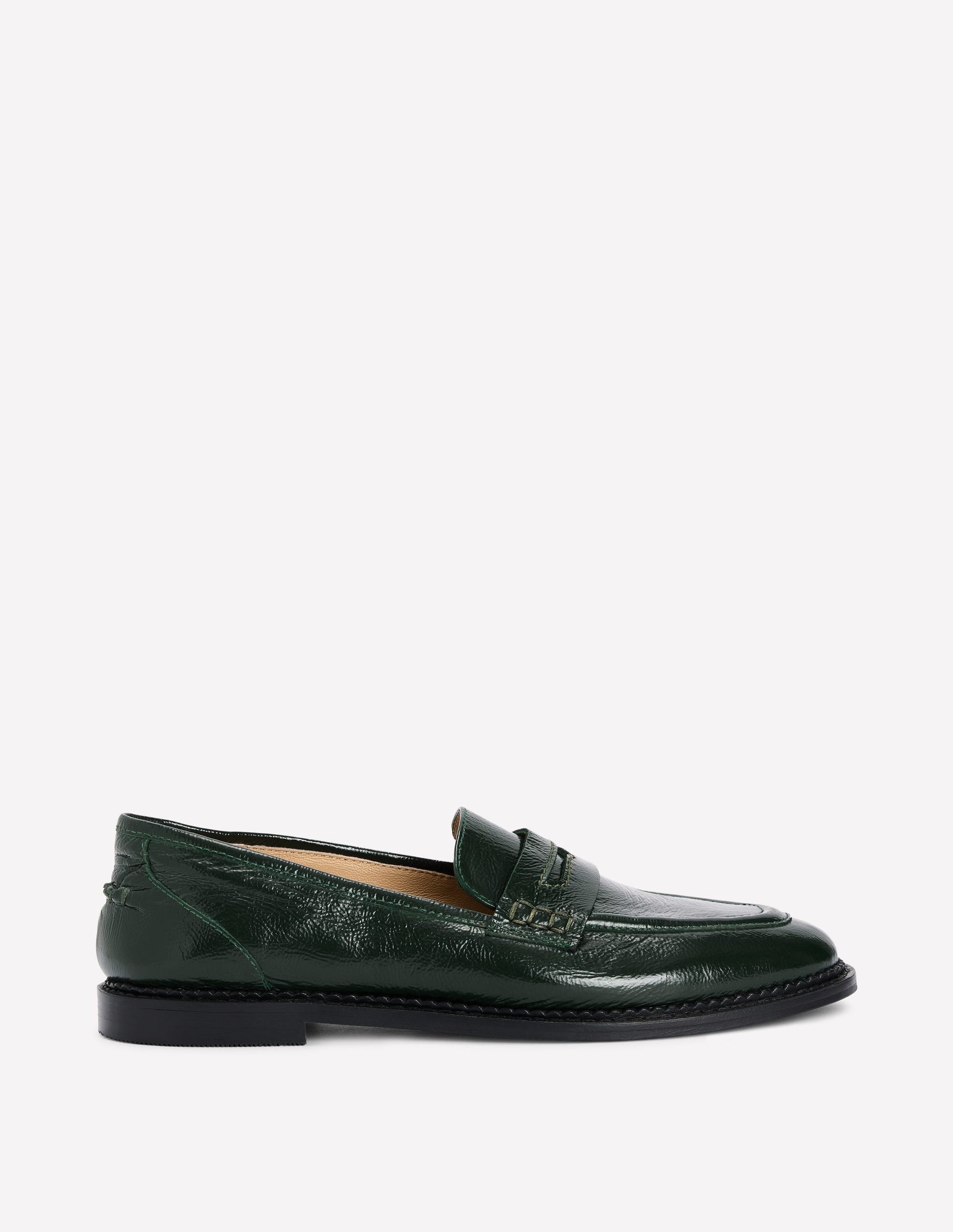 Nya Penny Loafers-Green-1