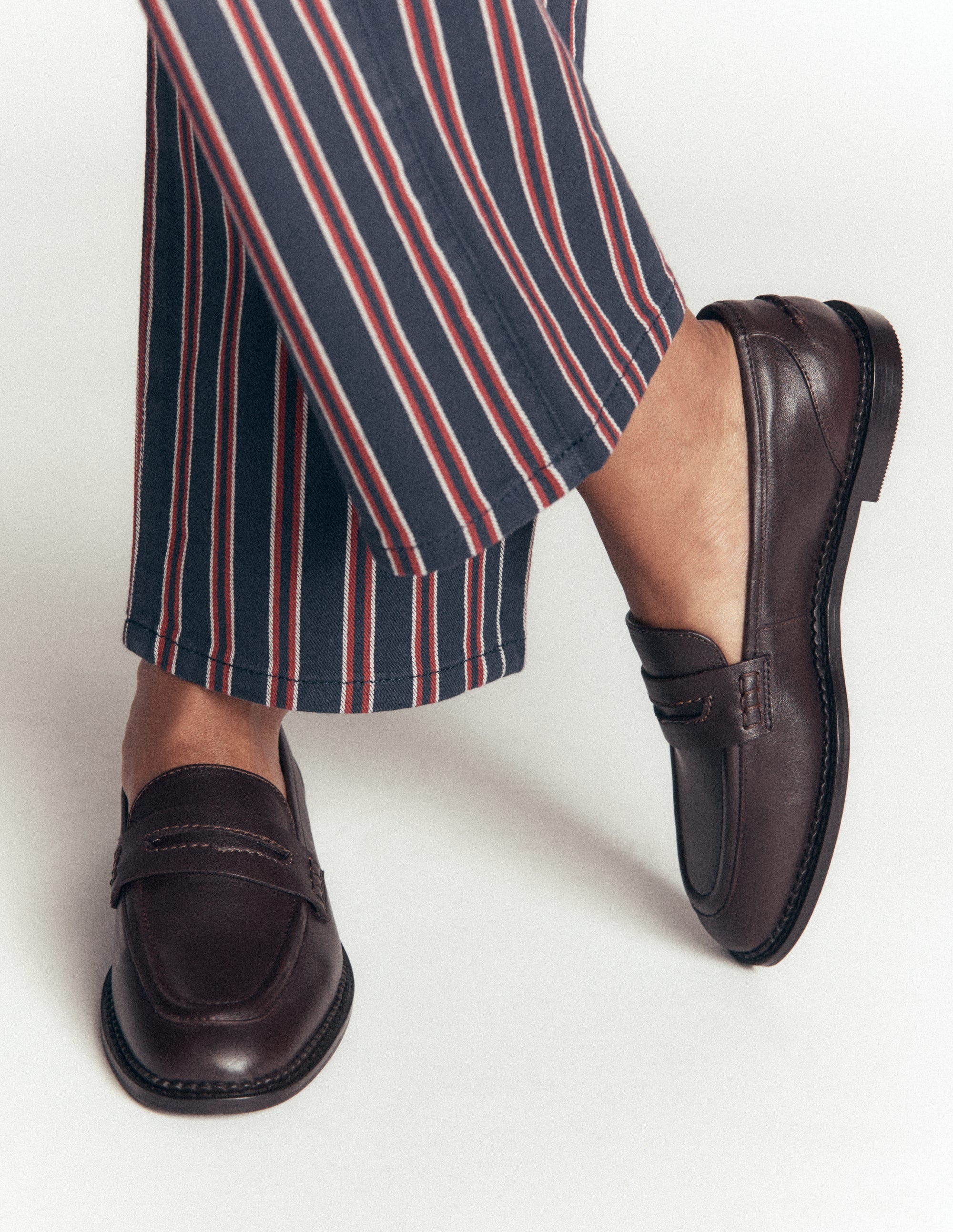 Nya Penny Loafers-Oxblood - Image 2