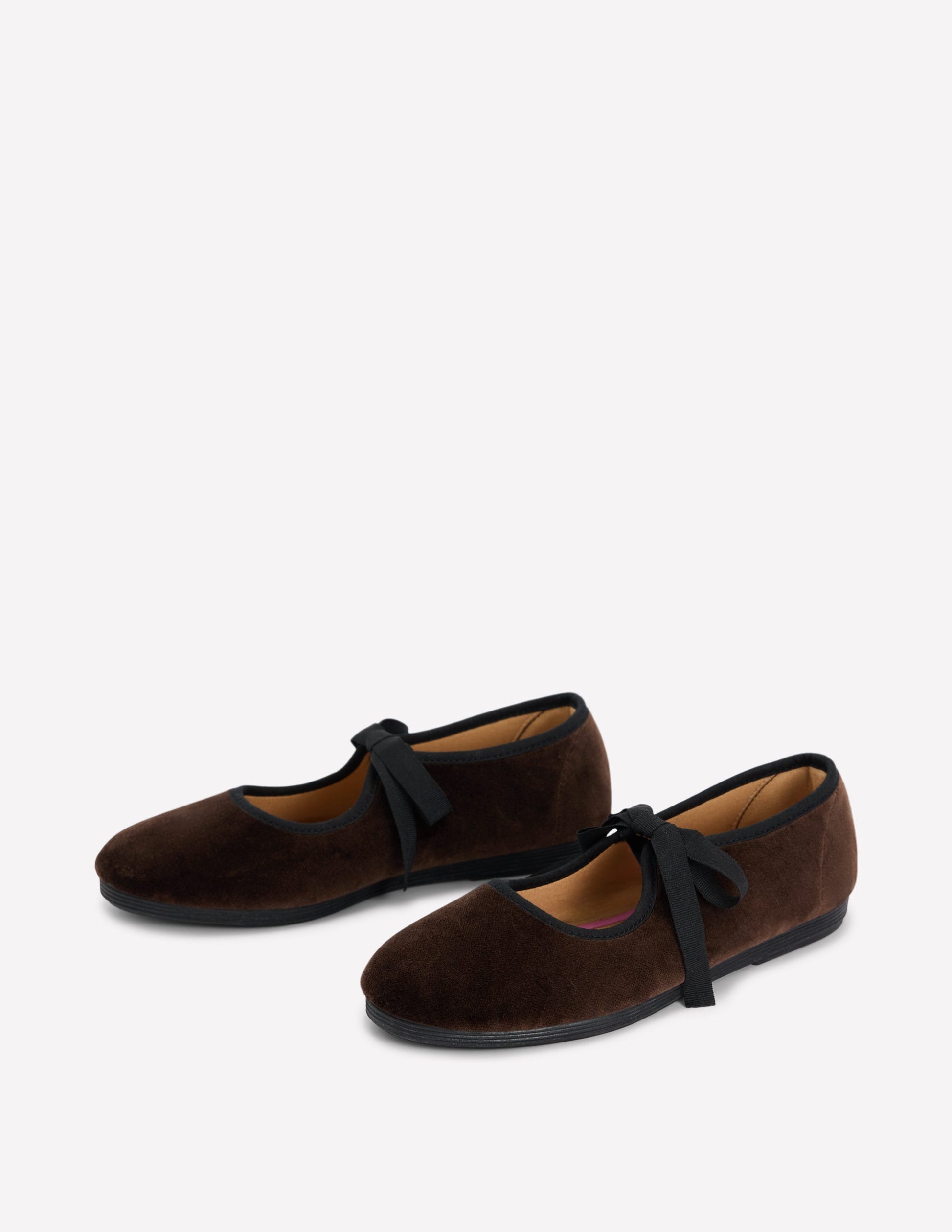 Flexi Tie Mary Janes-Chocolate-3