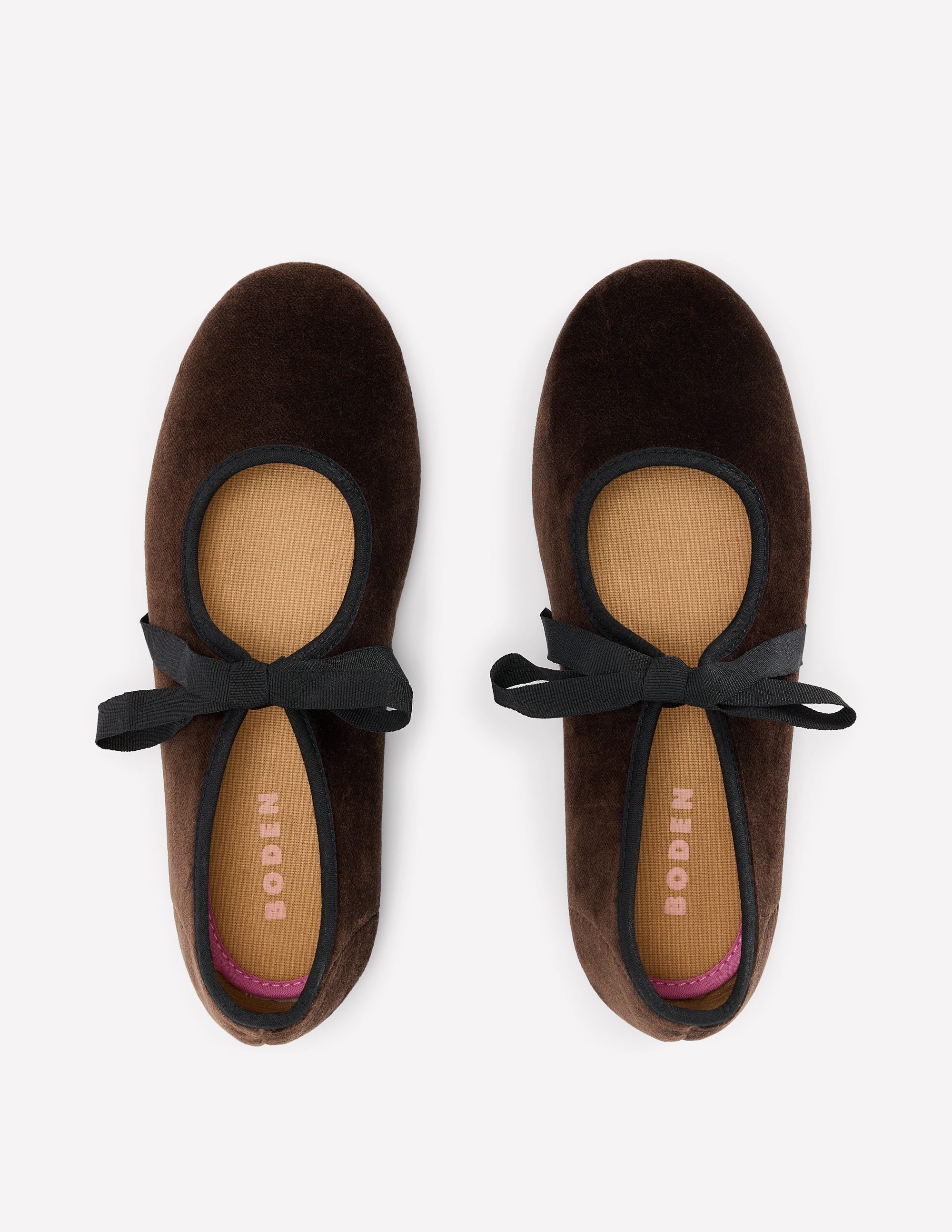 Flexi Tie Mary Janes-Chocolate - Image 5