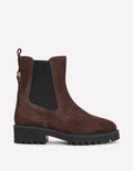 Jessie Chunky Chelsea Boots-Chocolate