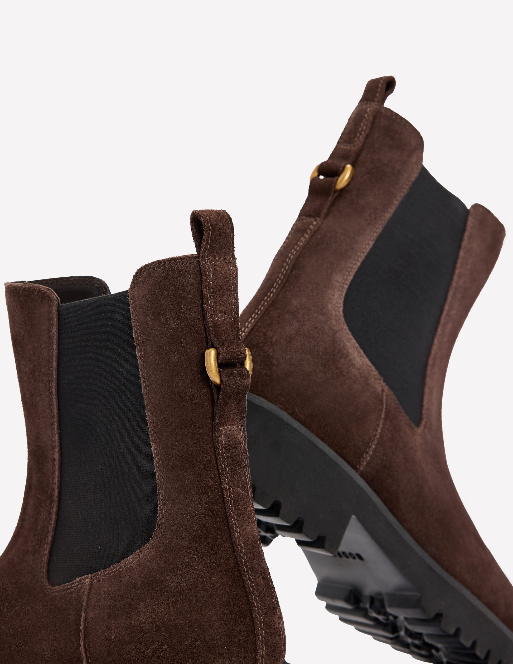 Jessie Chunky Chelsea Boots-Chocolate-4