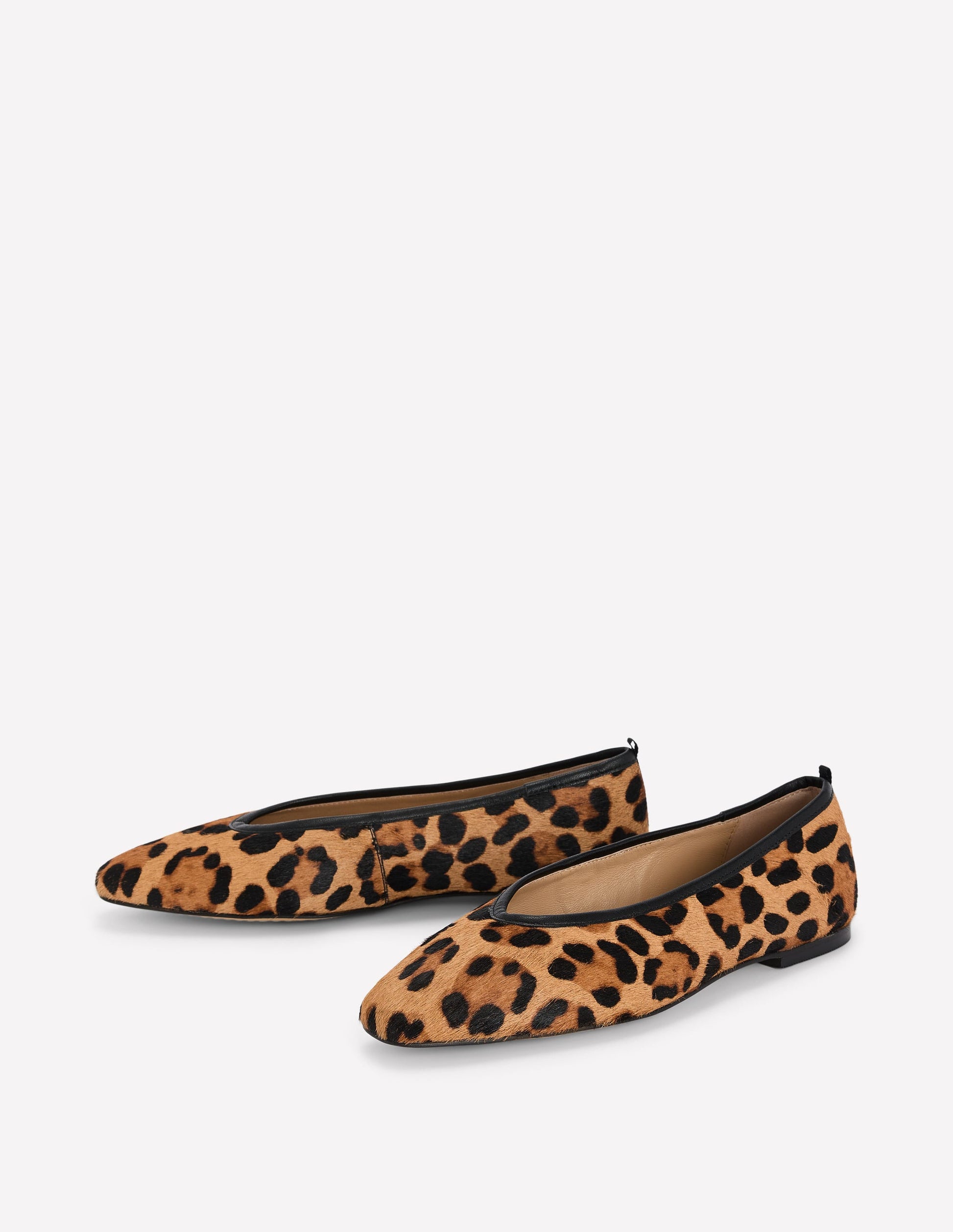Nadia Chisel Toe Flats-Classic Leopard-3