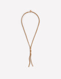 Knot Long Necklace-Gold