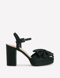 Bow Detail Platforms-Scarab Green