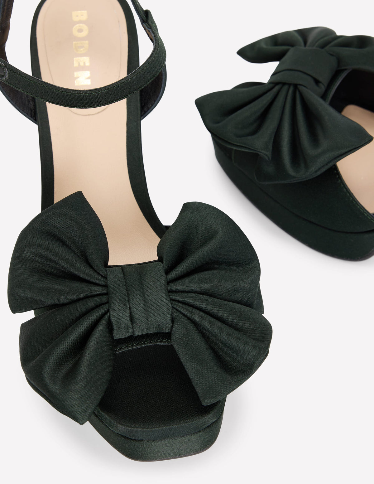 Bow Detail Platforms-Scarab Green-4