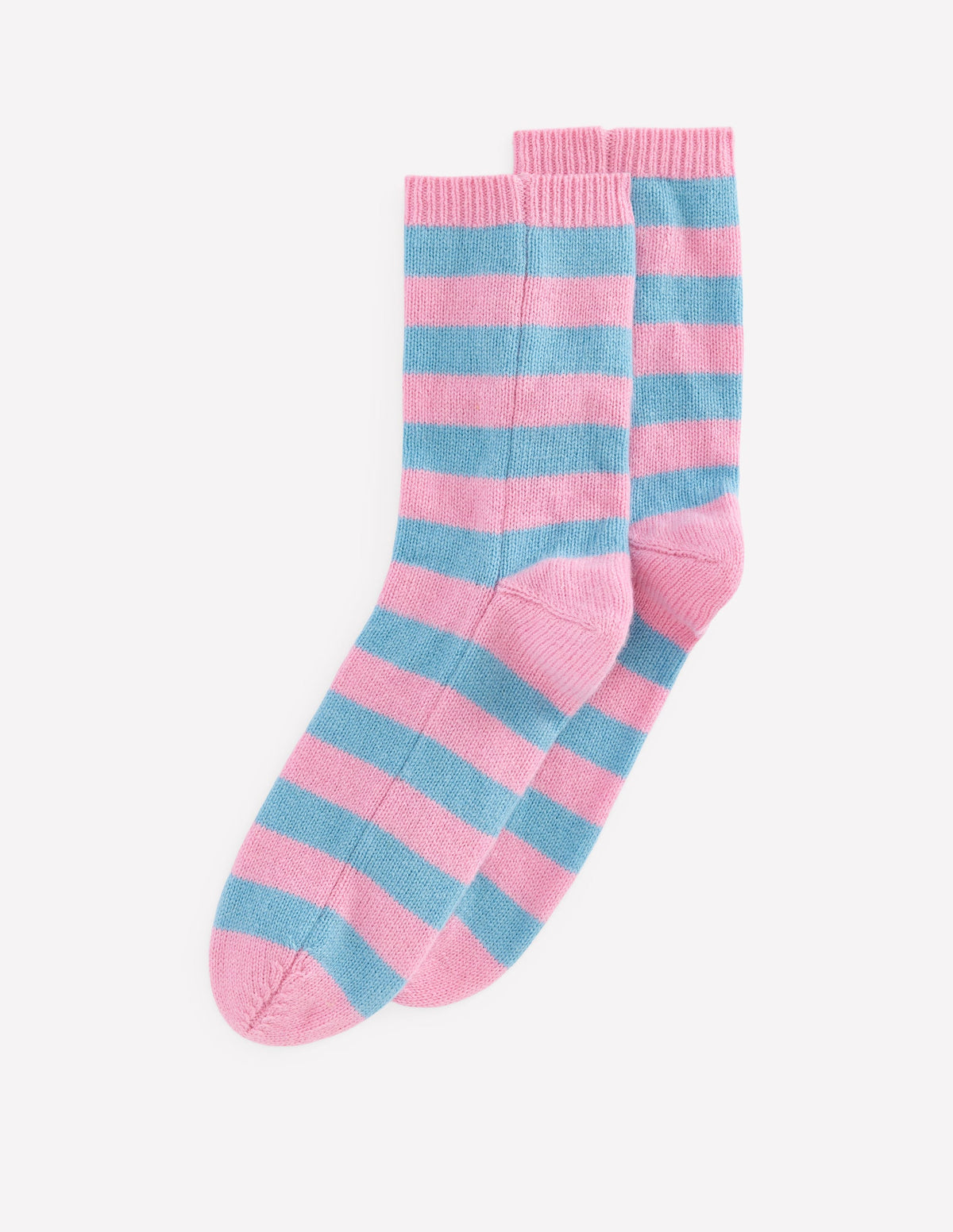 Cosy Knit Socks-Stripe - Image 2
