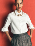 Statement Jewel Necklace-Smoke