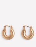 Small New Hoops-Gold