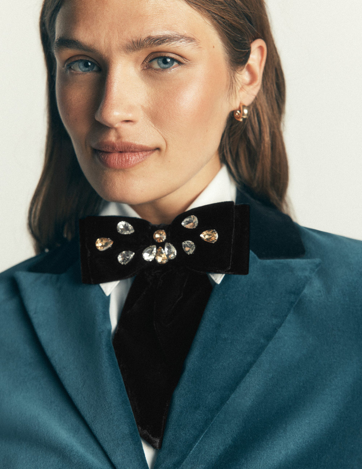 Embellished Bow-Black - Image 2