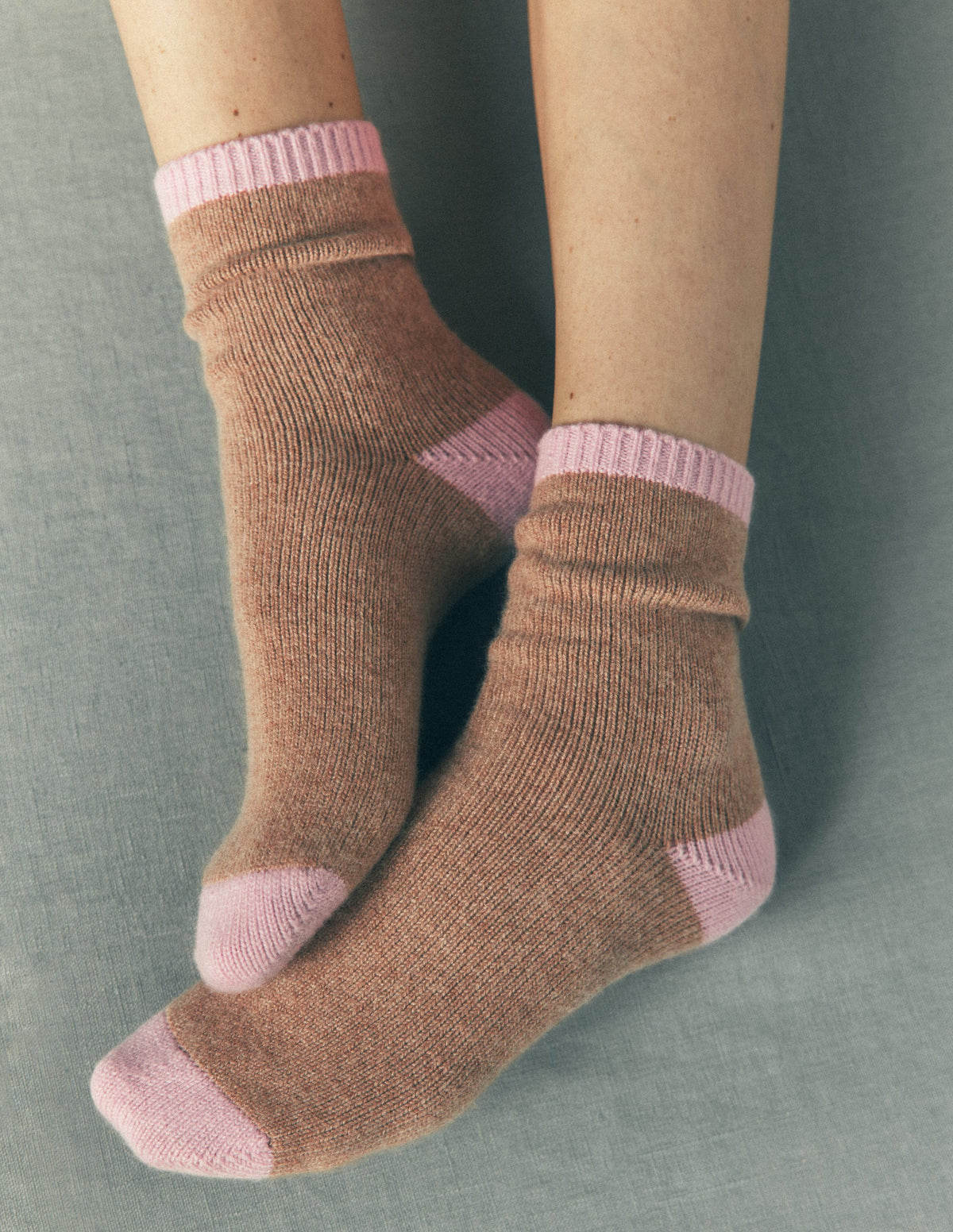Cashmere Socks-Neutral - Image 2