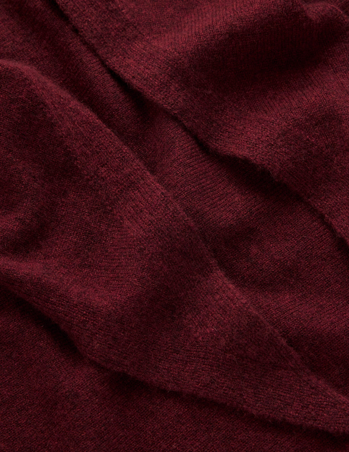 Large Cashmere Neckerchief-Spiced Apple - Image 5