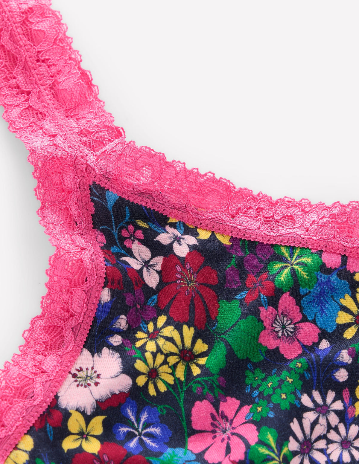 Stripe & Stare Lace Cami-Blossoming Garden - Image 2