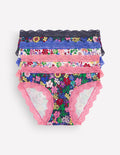 Stripe & Stare Knickers-Mixed Florals Four Pack