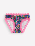 Stripe & Stare Single Knickers-Floral