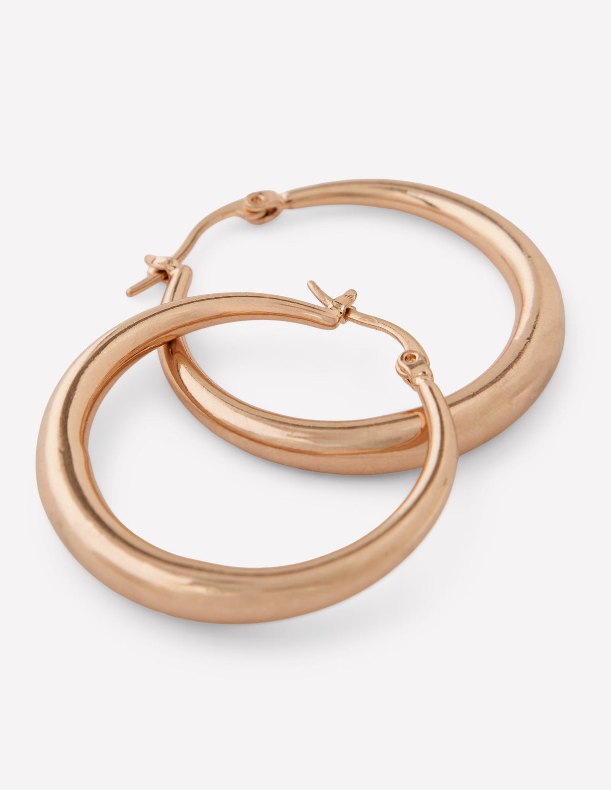 Classic Medium Hoops-Gold-3