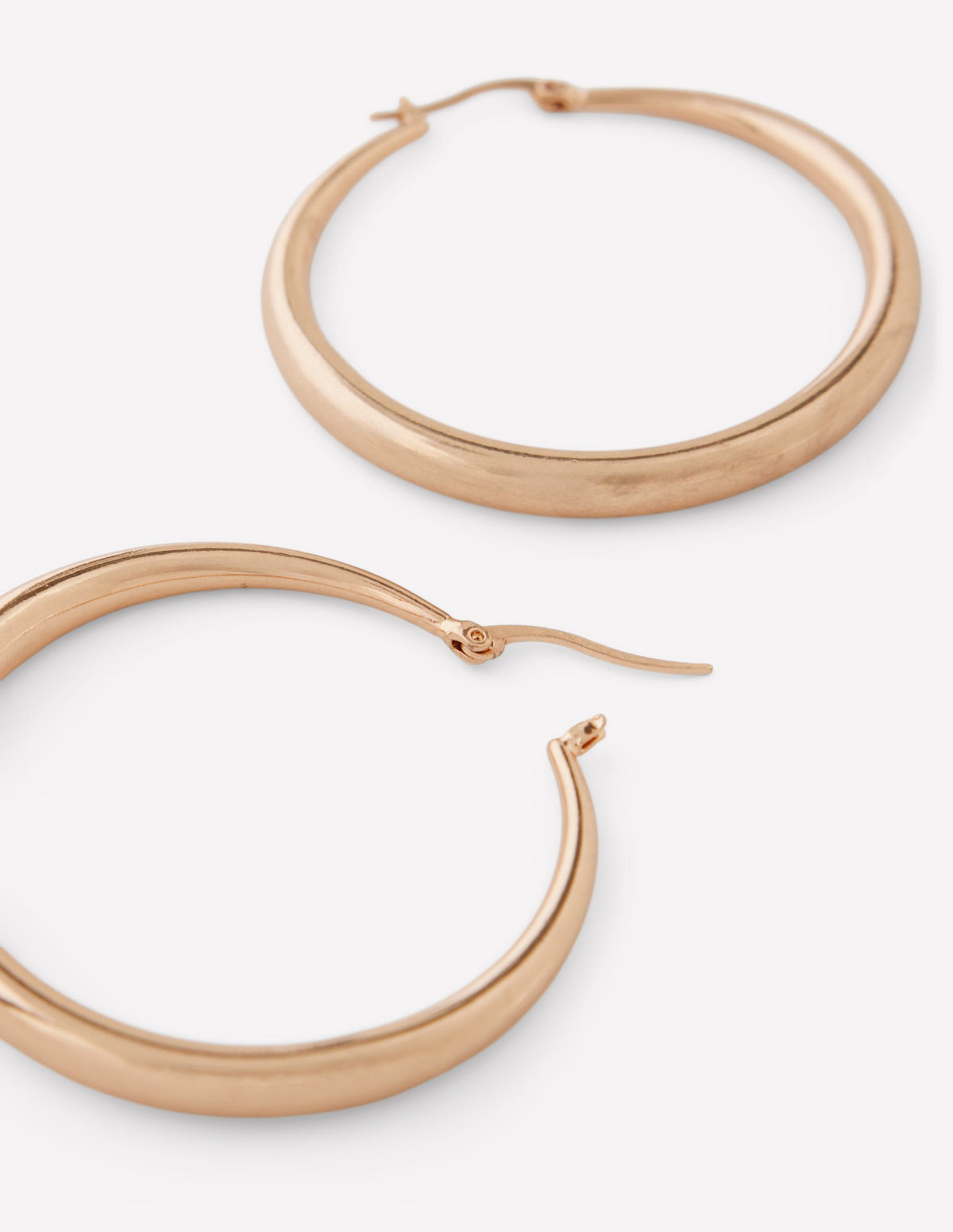 Classic Large Hoops-Gold - Image 4