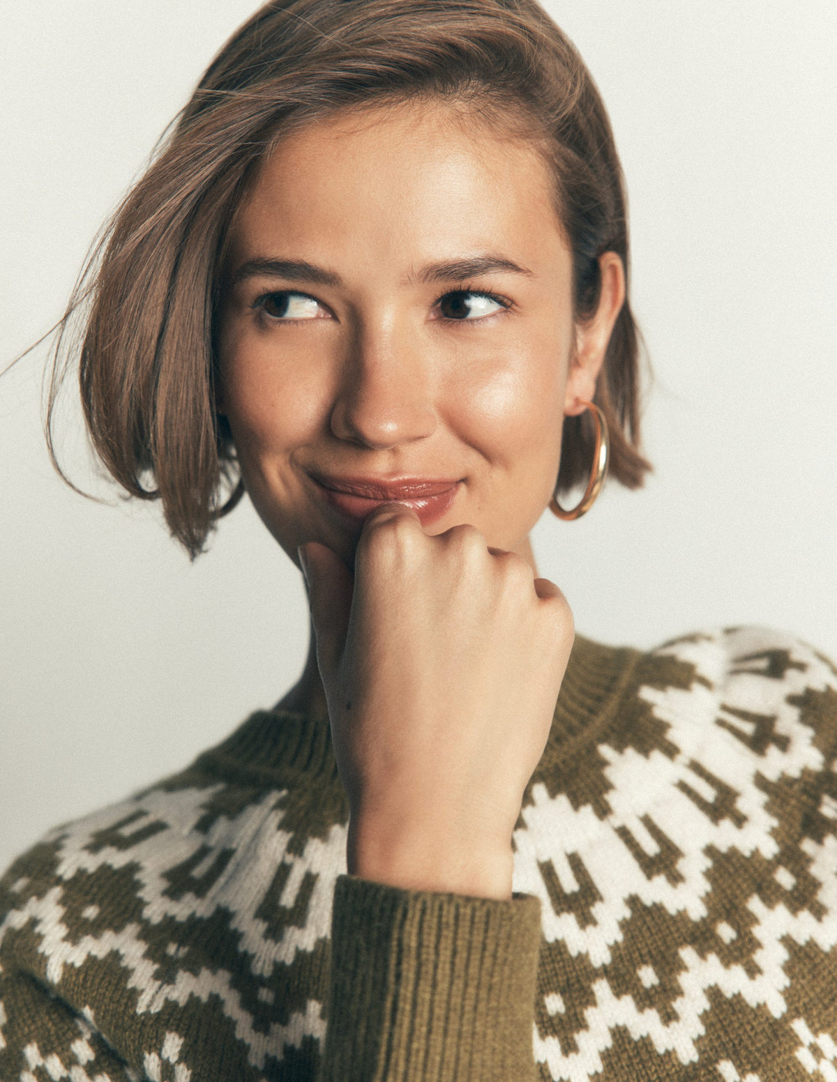 Classic Large Hoops-Gold - Image 2