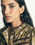 Small Metal Hoops-Gold