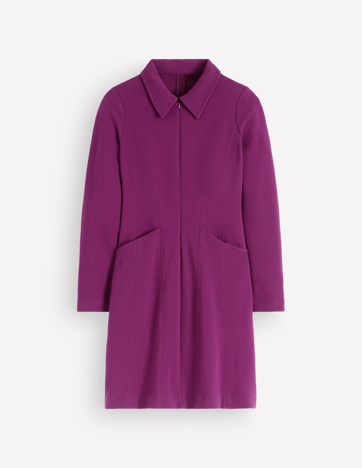 Nia Ottoman Long Sleeve Dress-Plum Jam-5