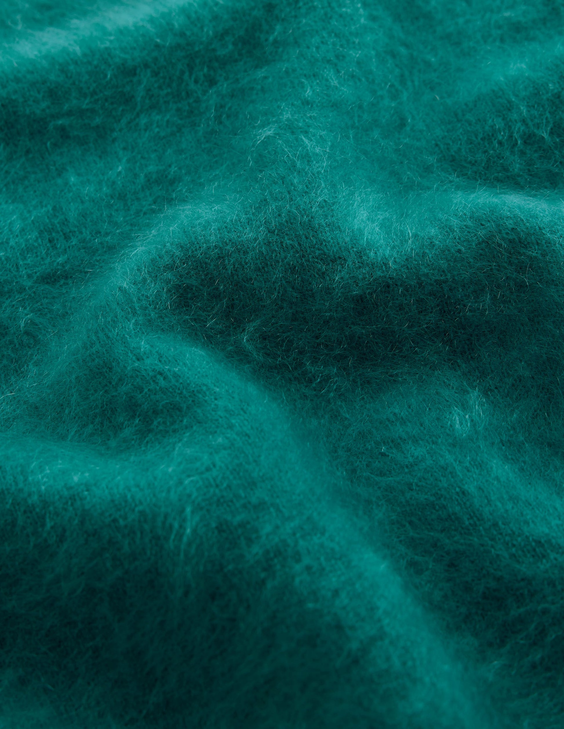 Kat Brushed Cashmere Jumper-Deep Sea Depths-6