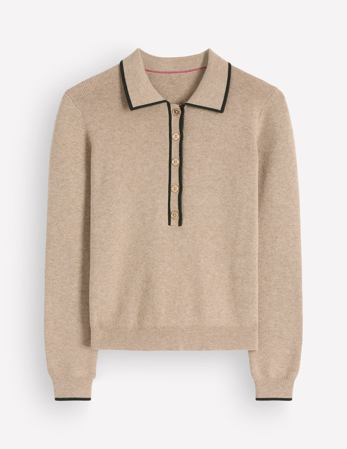 Liz Henley Jumper-Chinchilla Melange - Image 5