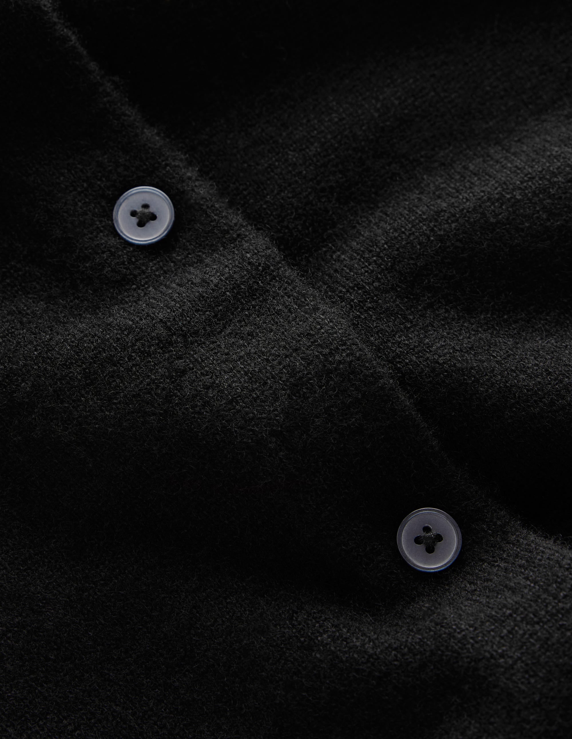 Elsie Cashmere Crew Cardigan-Black - Image 6