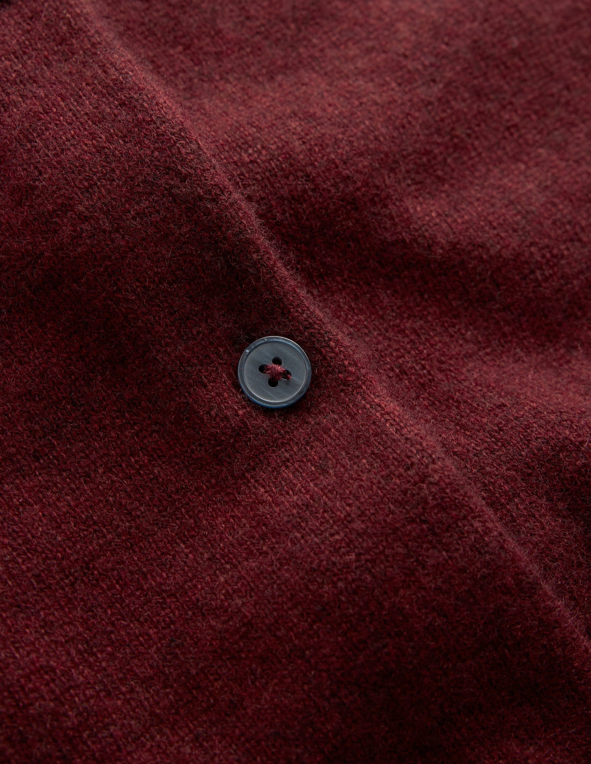 Elsie Cashmere Crew Cardigan-Deep Burgundy - Image 6