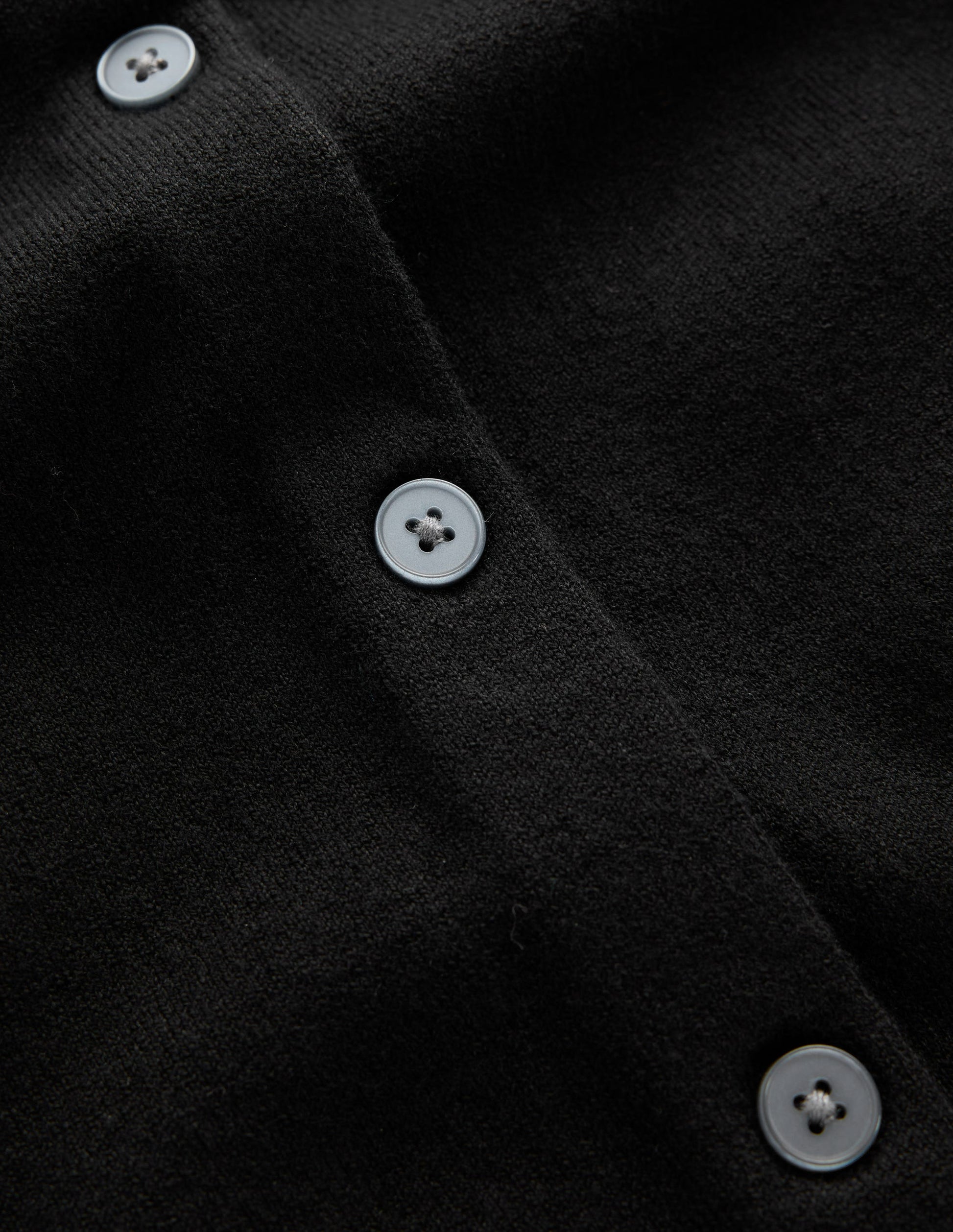 Camilla Cotton Crew Cardigan-Black-6