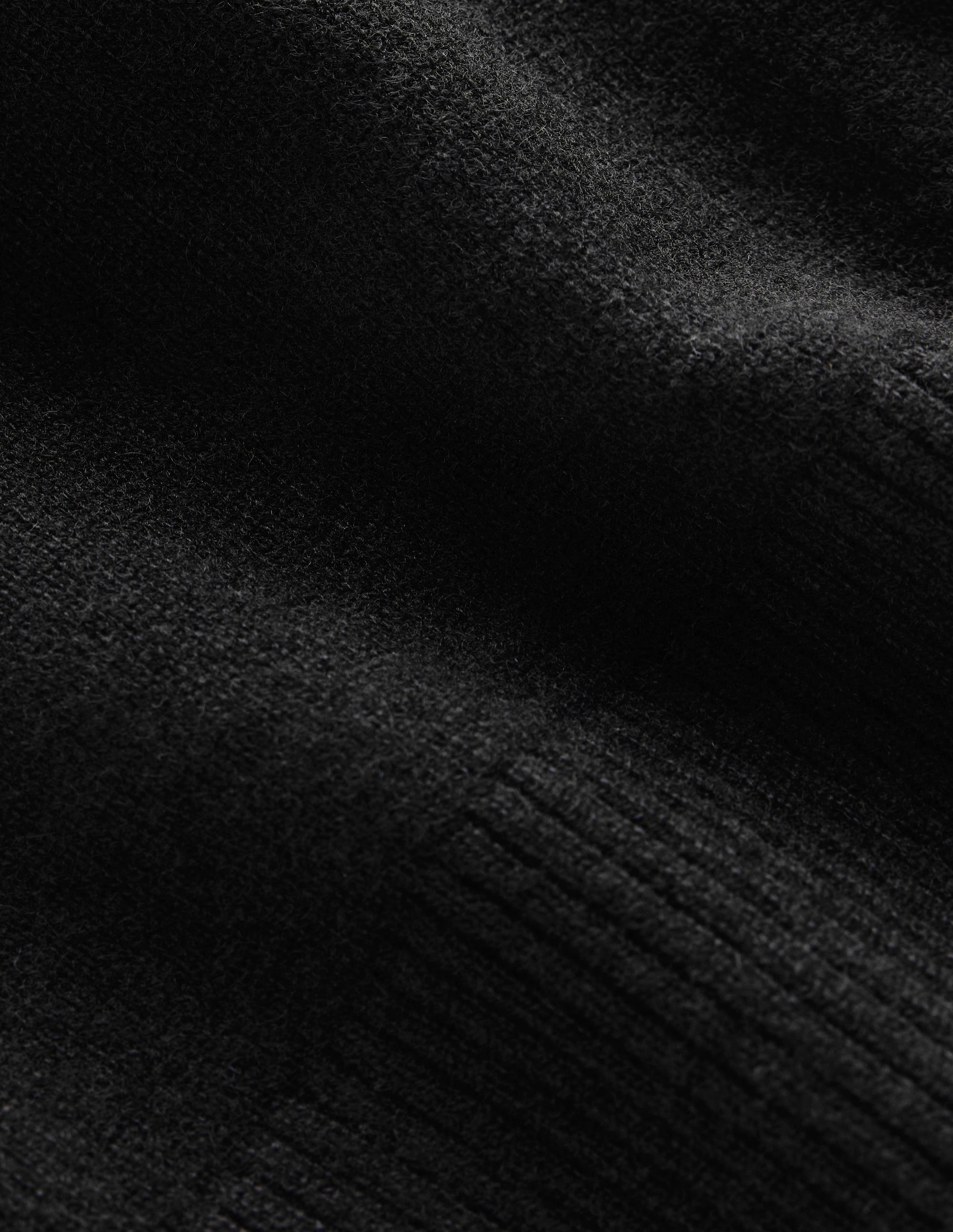 Elsie Cashmere Crew Jumper-Black - Image 6