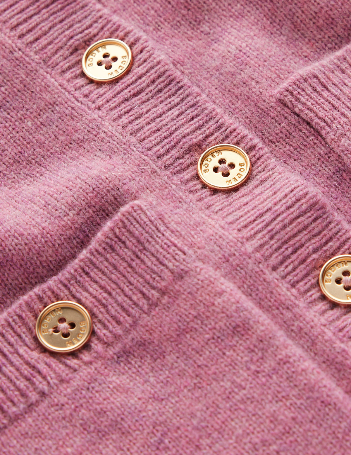 Marianne Merino Wool Jumper-Pink Heather - Image 6