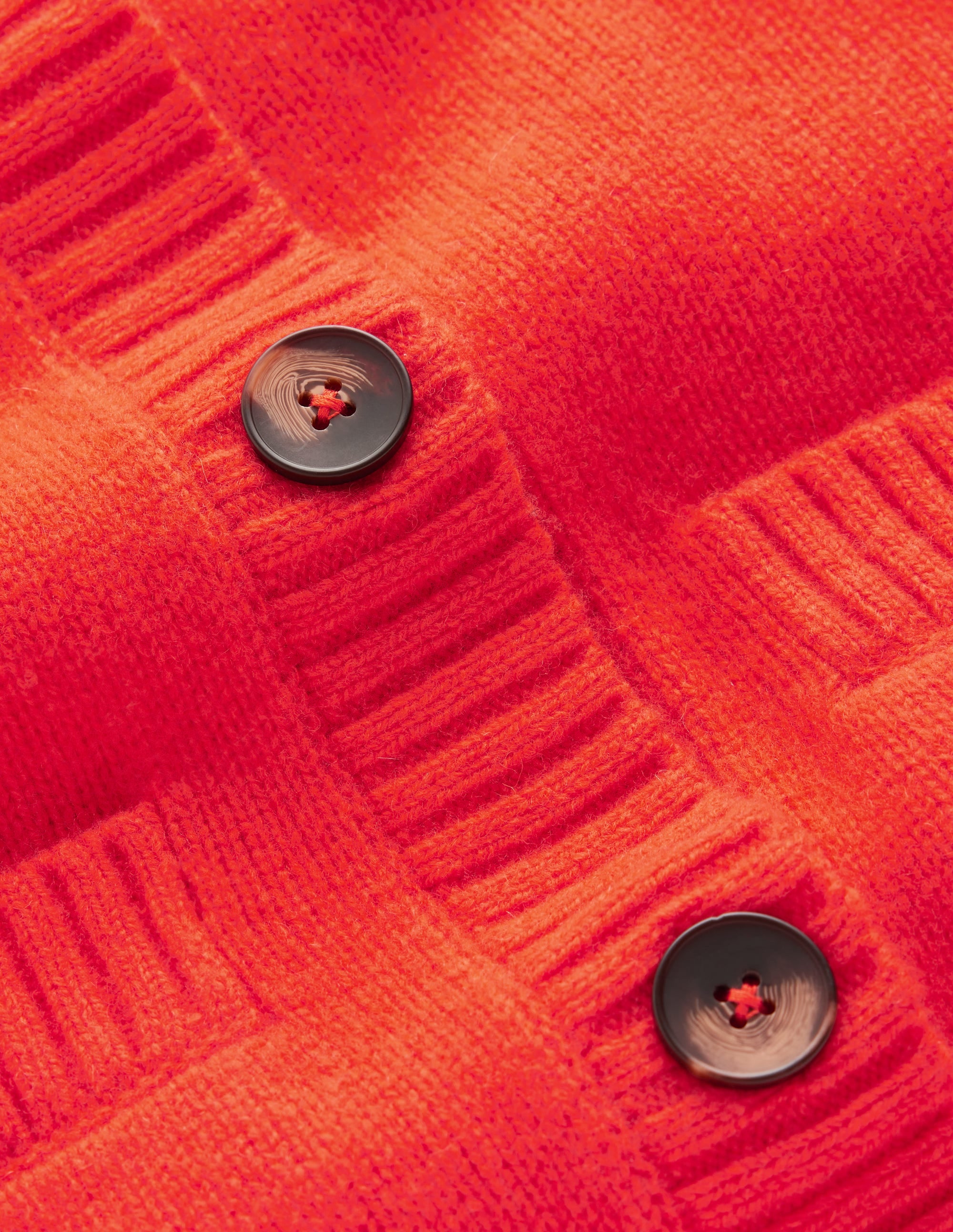 Marta Merino Wool Waistcoat-Sunset Orange - Image 6